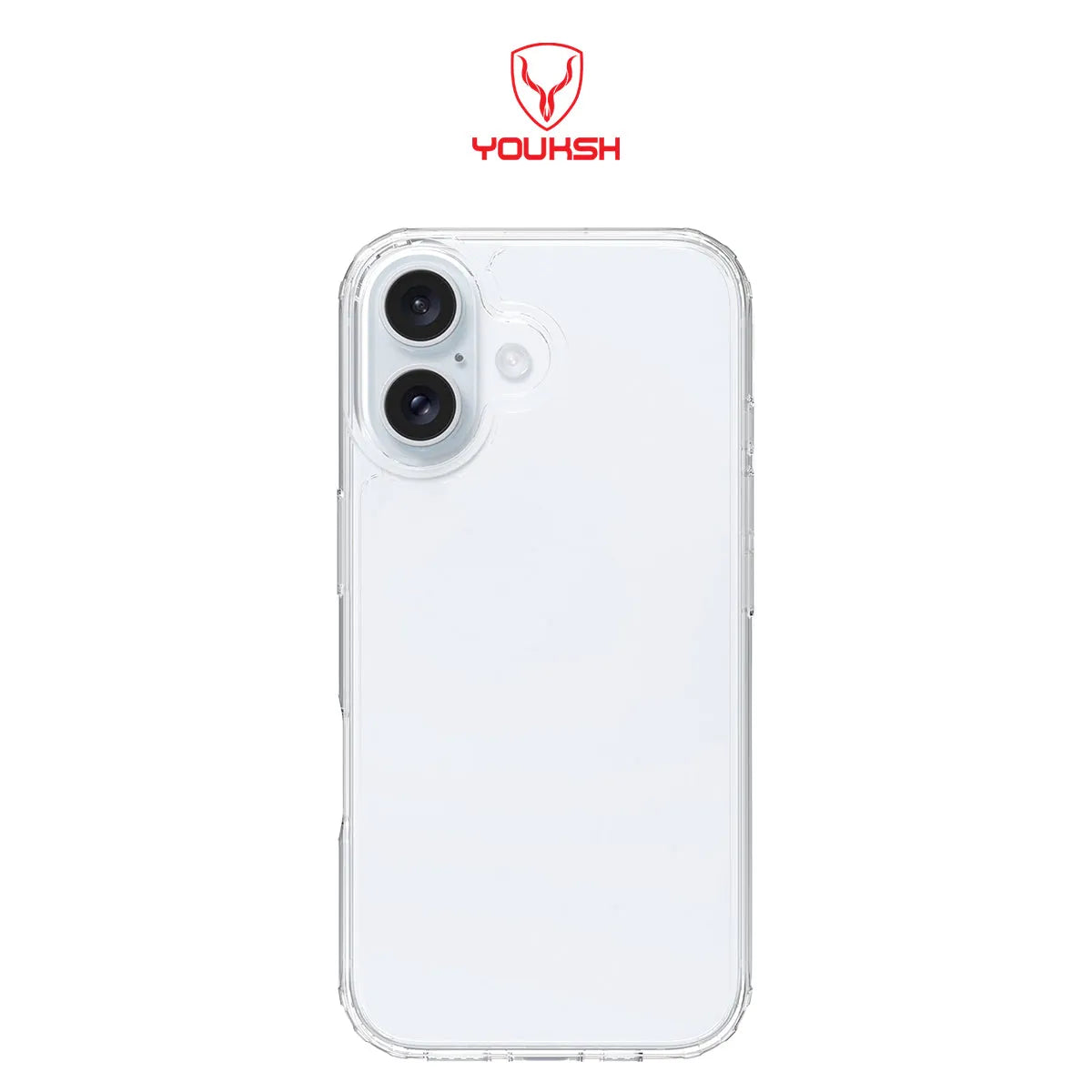Youksh iPhone 17 Acrylic Clear Case