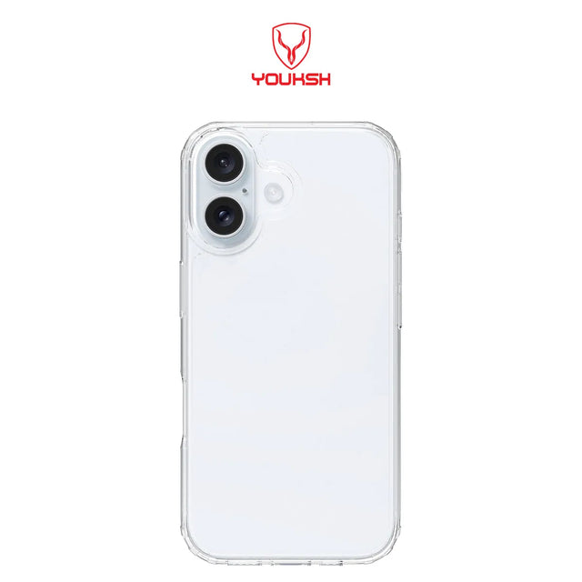 Youksh iPhone 17 Acrylic Clear Case