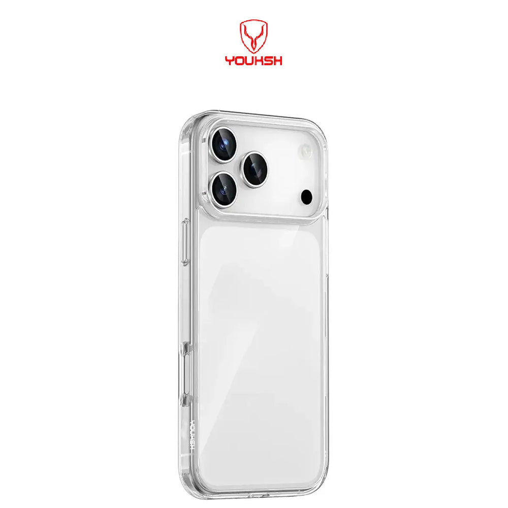 Youksh iPhone 17 Pro Acrylic Clear Case