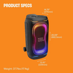 JBL PartyBox 330 Portable Bluetooth Party Speaker – Black