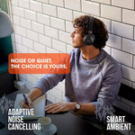 JBL Tune 660NC Noise Canceling Wireless On-Ear Headphones – Black