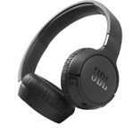 JBL Tune 660NC Noise Canceling Wireless On-Ear Headphones – Black