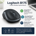 Logitech B175 Wireless Mouse