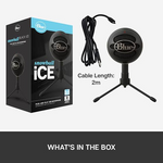 Logitech Blue Snowball ICE USB Microphone - Black