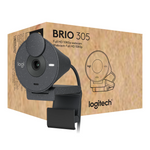 Logitech Brio 305 Business Series Full HD 1080p USB-C Webcam With Privacy Shutter - Graphite