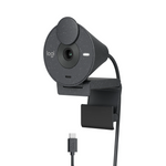 Logitech Brio 305 Business Series Full HD 1080p USB-C Webcam With Privacy Shutter - Graphite