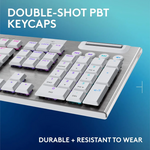 Logitech G915 X Tactile LightSpeed Wireless RGB Mechanical - White