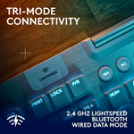 Logitech G915 X Tactile LightSpeed Wireless RGB Mechanical - White