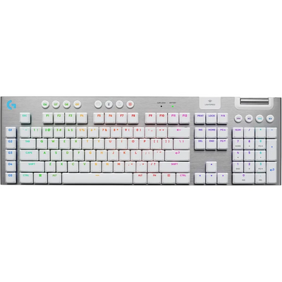 Logitech G915 X Tactile LightSpeed Wireless RGB Mechanical - White