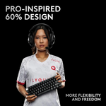 Logitech G PRO X 60 LIGHTSPEED RGB Mechanical Tactile Switches