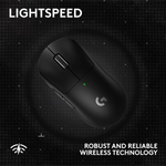 Logitech G PRO X Superlight 2 SE Wireless Gaming Mouse - Black