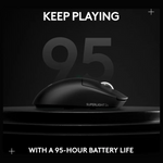 Logitech G PRO X Superlight 2C Compact Wireless Gaming Mouse - Black