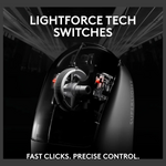 Logitech G PRO X Superlight 2C Compact Wireless Gaming Mouse - Black