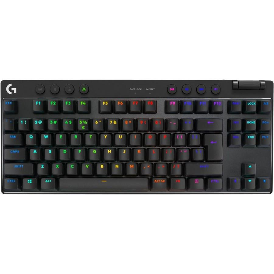 Logitech G Pro X TKL Rapid Gaming Keyboard - Black