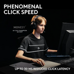 Logitech G PRO X2 SUPERSTRIKE Wireless Gaming Mouse – Lunar Eclipse