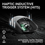 Logitech G PRO X2 SUPERSTRIKE Wireless Gaming Mouse – Lunar Eclipse