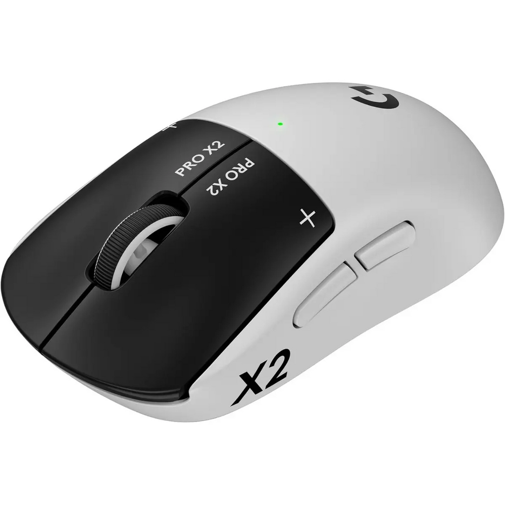 Logitech G PRO X2 SUPERSTRIKE Wireless Gaming Mouse - Lunar Eclipse - product view
