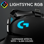 Logitech G502 HERO Lightsync Wired Gaming Mouse -Black