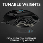 Logitech G502 HERO Lightsync Wired Gaming Mouse -Black