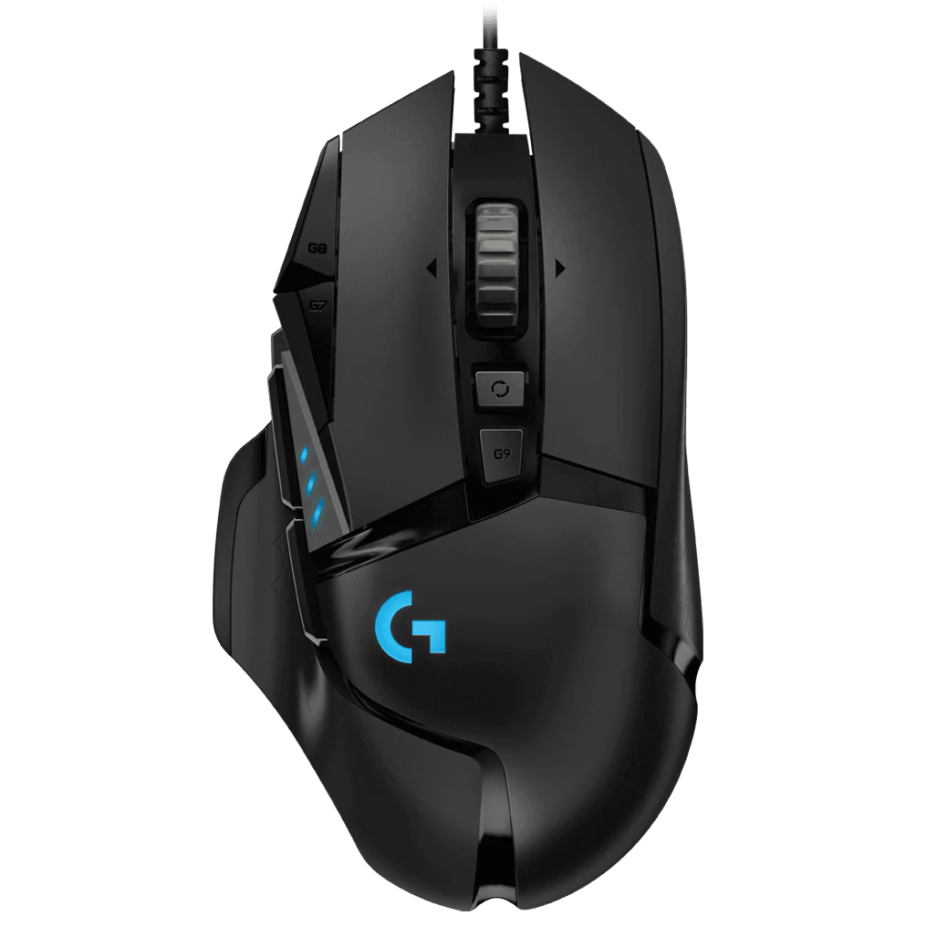 Logitech G502 HERO Lightsync Wired Gaming Mouse -Black