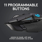 Logitech G502 LIGHTSPEED Wireless Gaming Mouse - Black