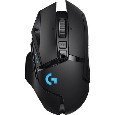 Logitech G502 LIGHTSPEED Wireless Gaming Mouse - Black - product view