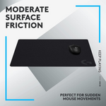 Logitech G640 Large Cloth Gaming Mouse Pad - Black