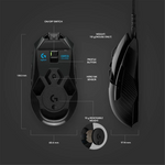 Logitech G903 HERO Lightspeed Wireless Gaming Mouse - Black