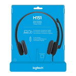 Logitech H151 Single Pin Comfort Stereo Headset