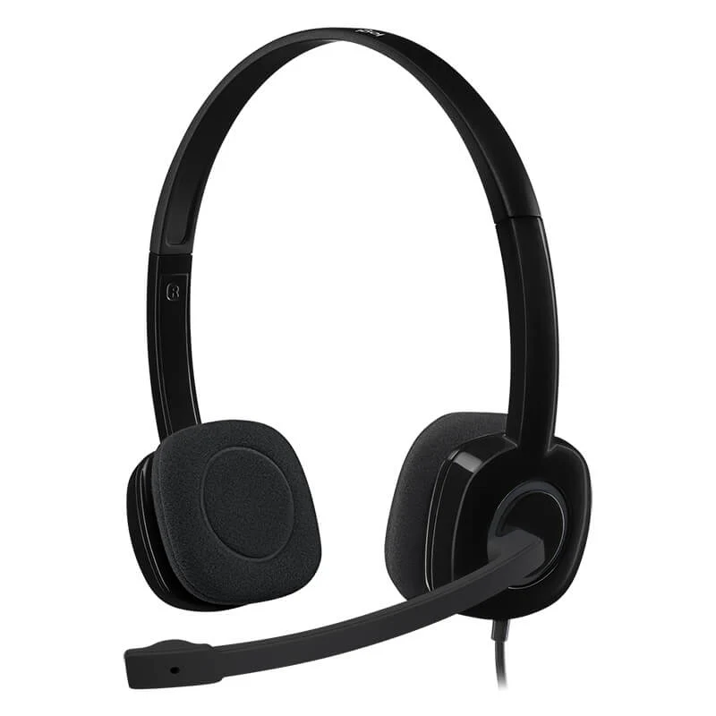 Logitech H151 Single Pin Comfort Stereo Headset - product view