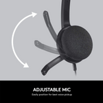 Logitech H340 USB Stereo Noise-Canceling Headset