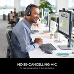 Logitech H390 USB-C Headset with Noise-Cancelling Mic