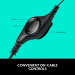 Logitech H390 USB Stereo Headset with Noise Canceling Mic