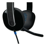 Logitech H540 USB Stereo Headset with Noise-Cancelling Mic