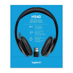 Logitech H540 USB Stereo Headset with Noise-Cancelling Mic