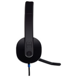 Logitech H540 USB Stereo Headset with Noise-Cancelling Mic