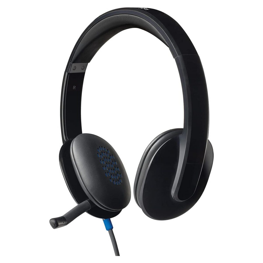 Logitech H540 USB Stereo Headset with Noise-Cancelling Mic - product view