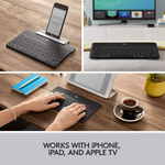 Logitech Keys-To-Go Bluetooth Wireless Keyboard - Black