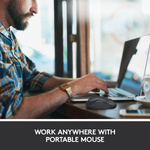 Logitech M221 Silent Wireless Mouse - Grey