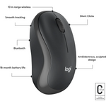 Logitech M240 Silent Bluetooth Wireless Mouse - Graphite