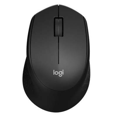Logitech M330 Silent Plus Wireless Mouse - Black