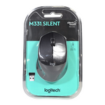 Logitech M331 Silent Plus Wireless Mouse - Black