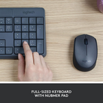 Logitech MK235 Wireless Keyboard & Mouse Combo Full-Size