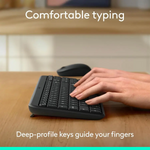 Logitech MK250 Compact Bluetooth Wireless Combo
