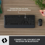 Logitech MK650 Signature Wireless Keyboard & Mouse Combo - Graphite