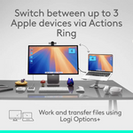 Logitech MX MASTER 4 For Mac - Pale Grey