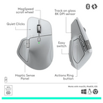 Logitech MX MASTER 4 For Mac - Pale Grey