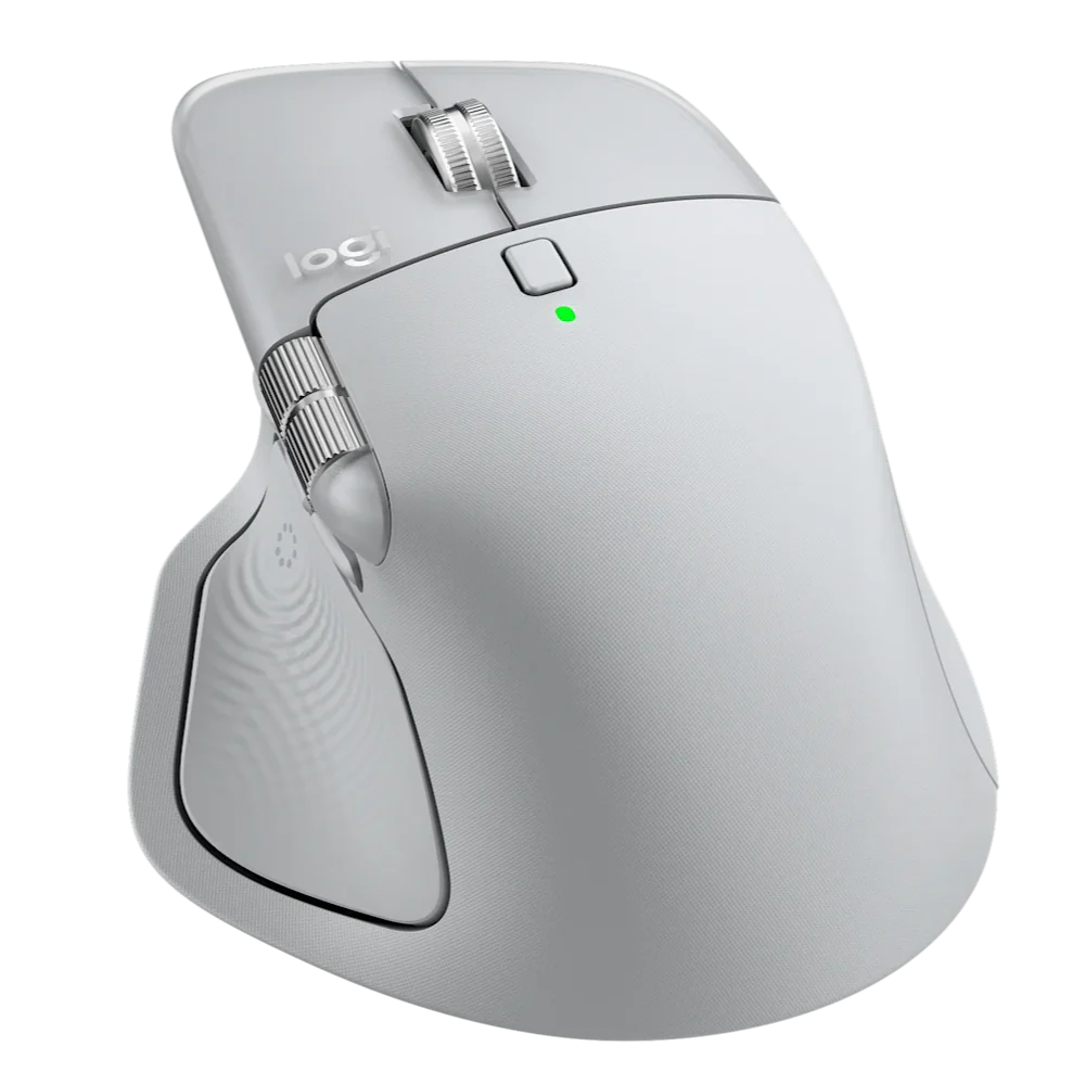 Logitech MX Master 4 for Mac - Pale Grey - product view