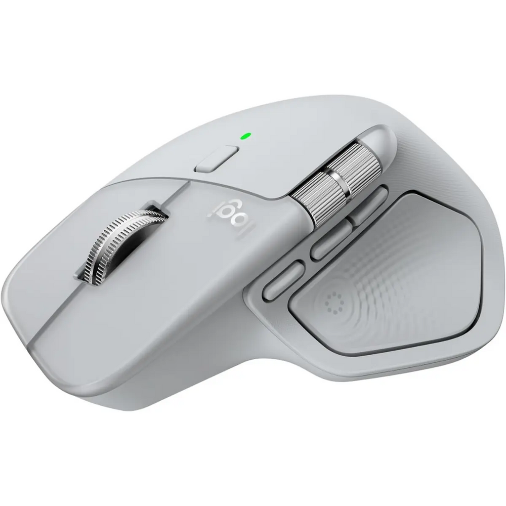 Logitech MX Master 4 Wireless Mouse - Pale Grey - product view
