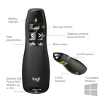 Logitech R400 Wireless Laser Presentation Remote